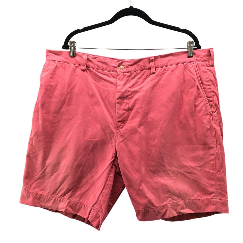 Polo Ralph Lauren Classic Fit Chino Shorts Mens 40 Pink Flat Front 9''